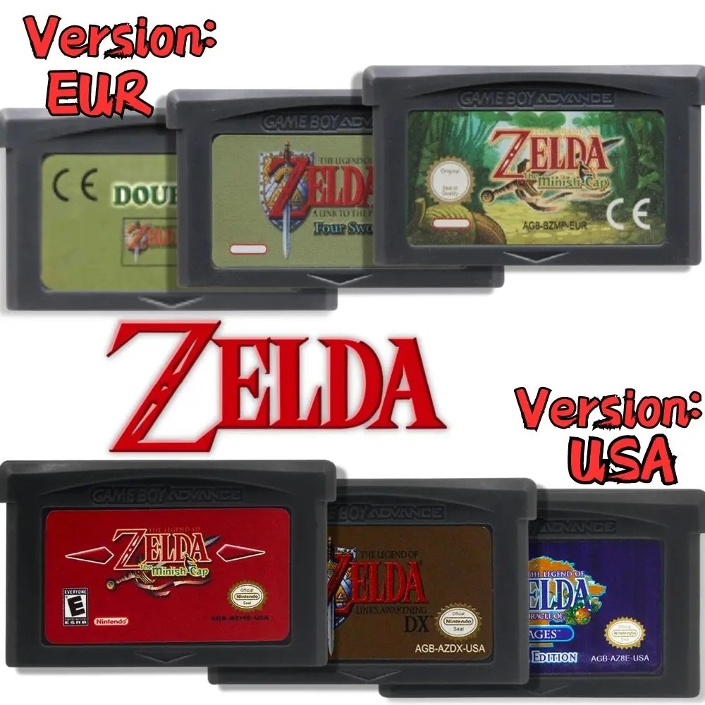 Musical Instrument Zelda - Cartouche de jeu GBA 32 bits