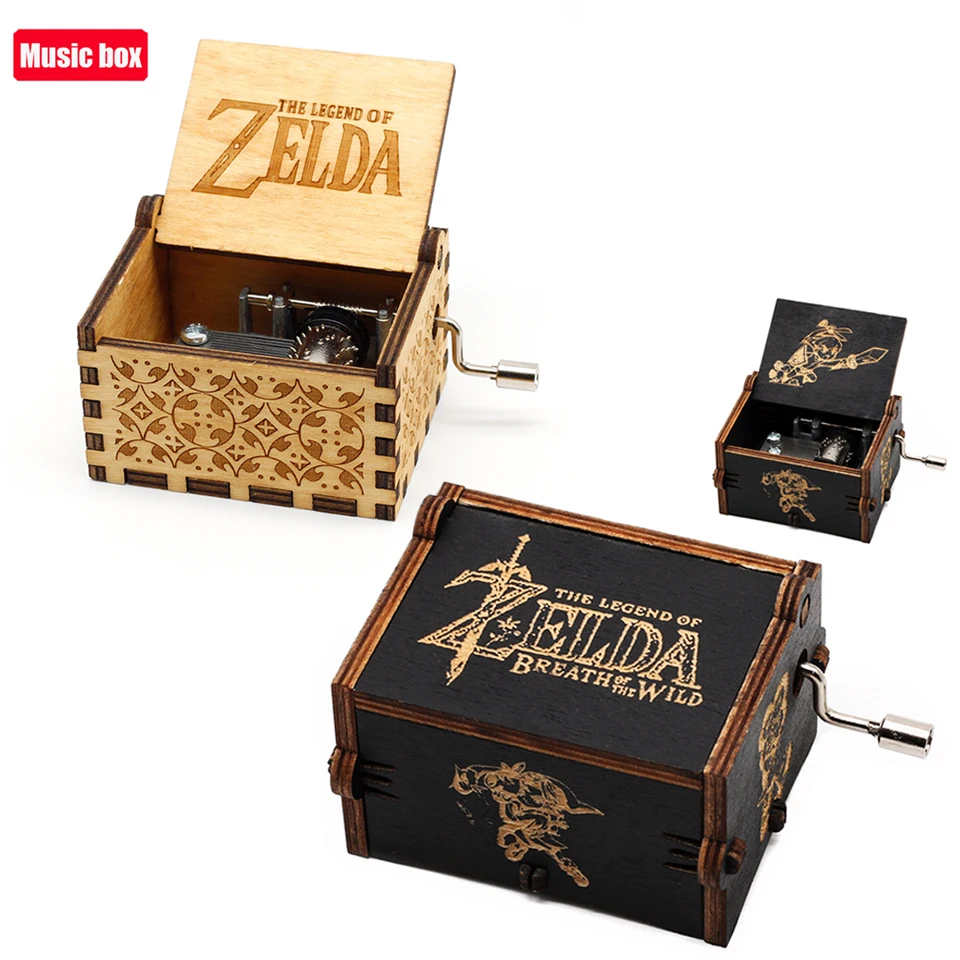 Musical Instrument Zelda - Boîte à Musique Créative en Bois
