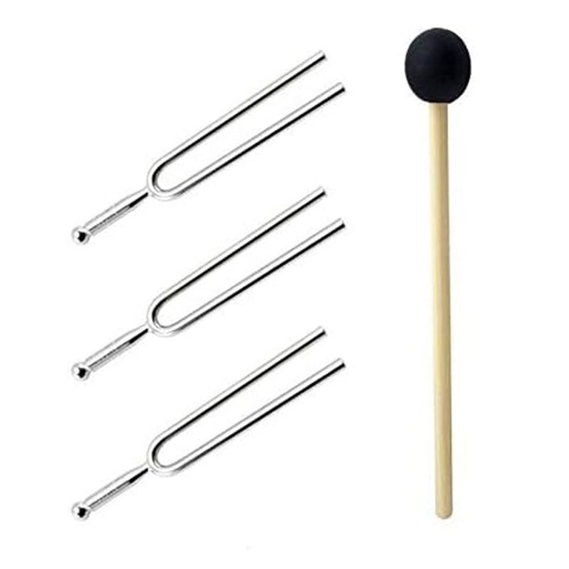Musical Instrument Tuning Guitar Tuner. Standard Guitar Tuning - Diapason AA90-3PCS A440hz en métal argenté