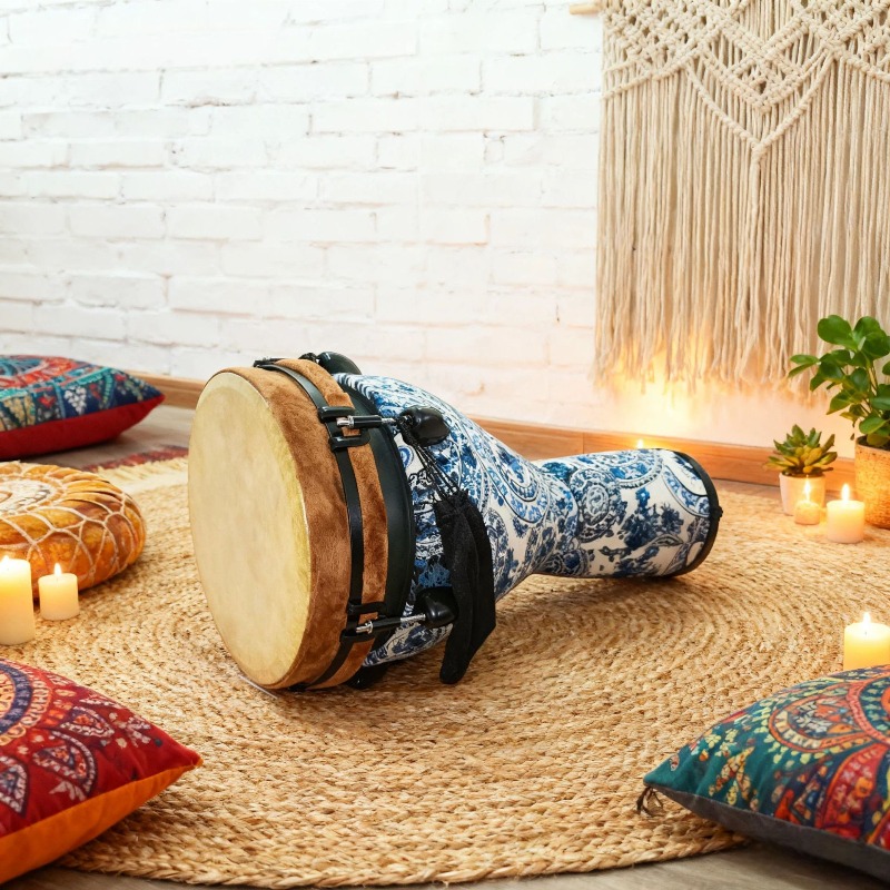 Nouveau tambour africain de 12 - Musical Instrument African avis et prix